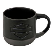 H-D ® Open Bar & Shield Pottery-Style Ceramic Mug