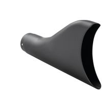 Sharktail pitch black end cap 2.125
