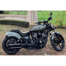 MCJ 2-2 Race Slip-Ons Chief22-Up Black