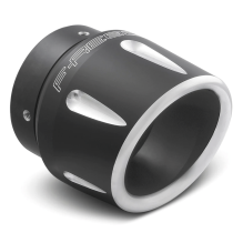 COMBAT SCULPTED BLACK END CAP INDIAN