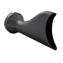 Blk Freedom Sharktail end cap 4 muffler