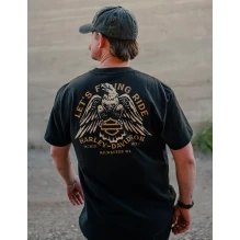 Unisex LFR Eagle Short Sleeve Shirt, Black Tee