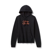 HOODIE-KNIT,BLACK