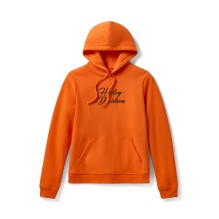 HOODIE-KNIT,ORANGE
