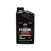 Heritage Full Synthetic 20W50 motor oil.